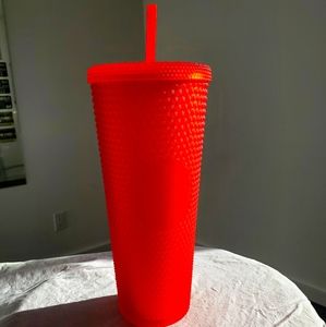 STARBUCKS RED STUDDED HOLIDAY Tumbler LTD EDITION